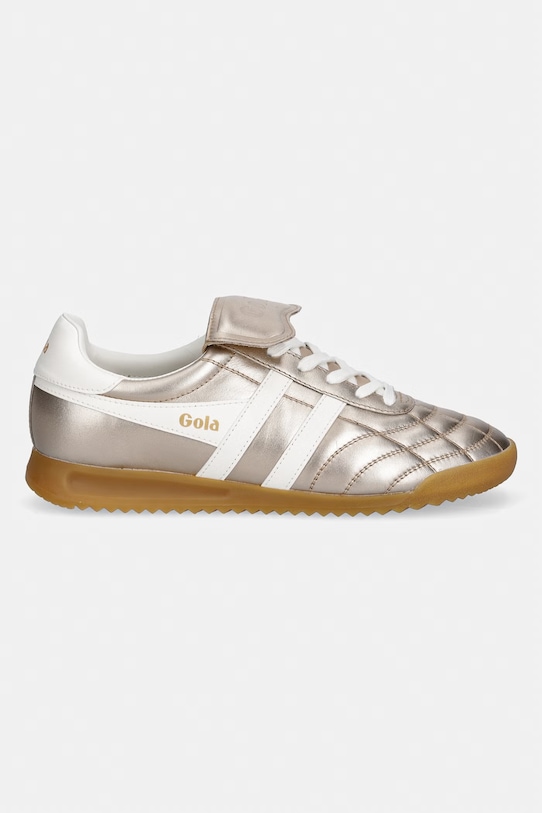 Kožené tenisky Gola STADIUM 86 CLB575YW zlatá ZS26