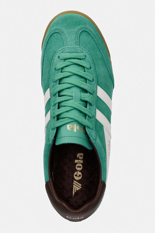 Semišové tenisky Gola TORPEDO zelená CLB761DN