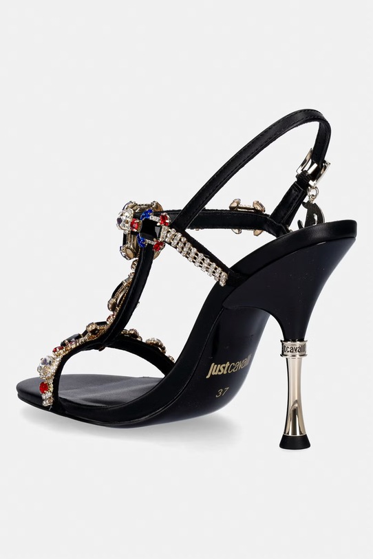 Obuwie Just Cavalli Szpilki 80RA3S30ZSE25919 czarny