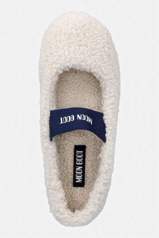 Moon Boot baleriny MB SHEARLING BALLERINA beżowy 80D2400010.H017