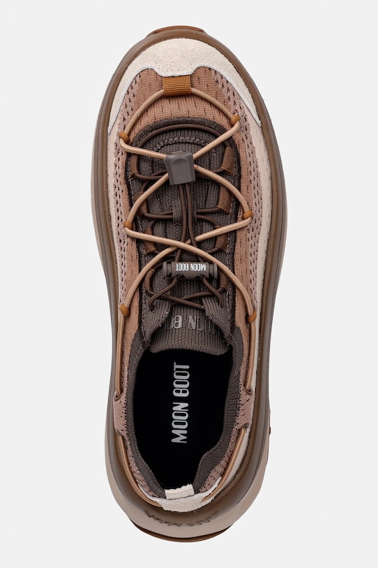 Sneakers Moon Boot MB MOON247 XLACE καφέ 80D2490110.M008
