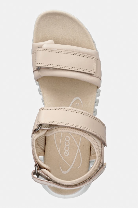 Δερμάτινα σανδάλια Ecco Gruuv Sol W μπεζ 213103.01378