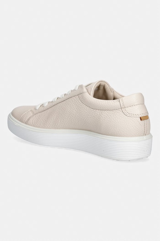 Obuwie Ecco tenisówki skórzane Soft 60 W 219203.01378 beżowy