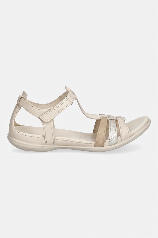 Ecco kožne sandale za žene Flash 240873.60729 bež SS26