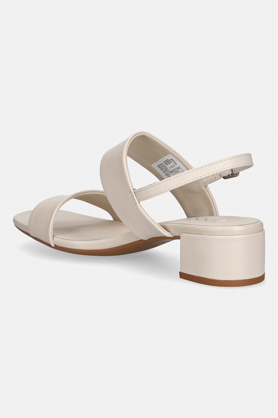 Obutev Ecco sandali z nizko peto usnjeni Livia 35 250303.01378 bež