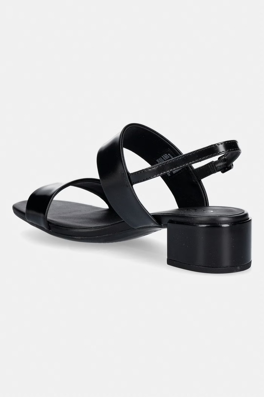 Obutev Ecco sandali z nizko peto usnjeni Livia 35 250303.04001 črna