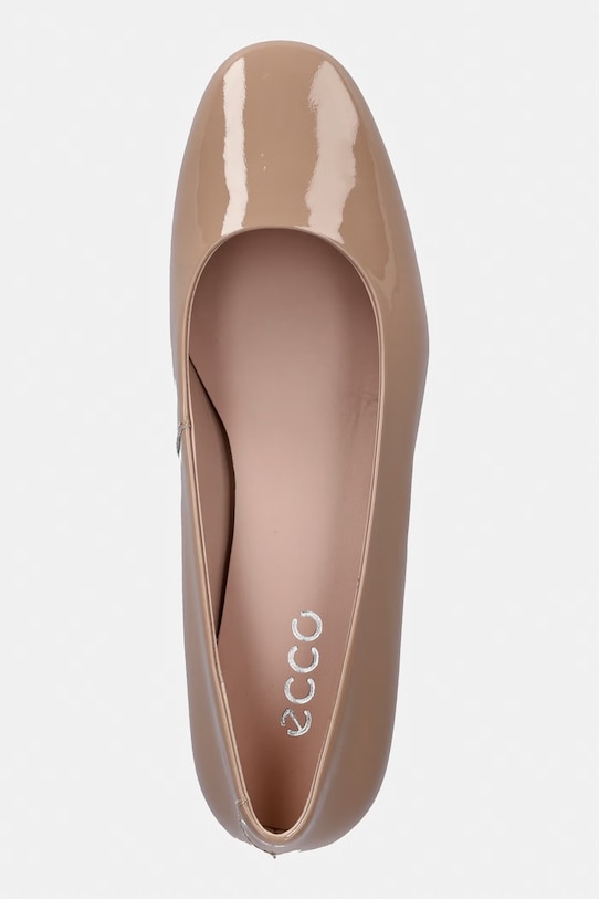 Кожени обувки с дебел ток Ecco Livia 35 бежов 250603.01084