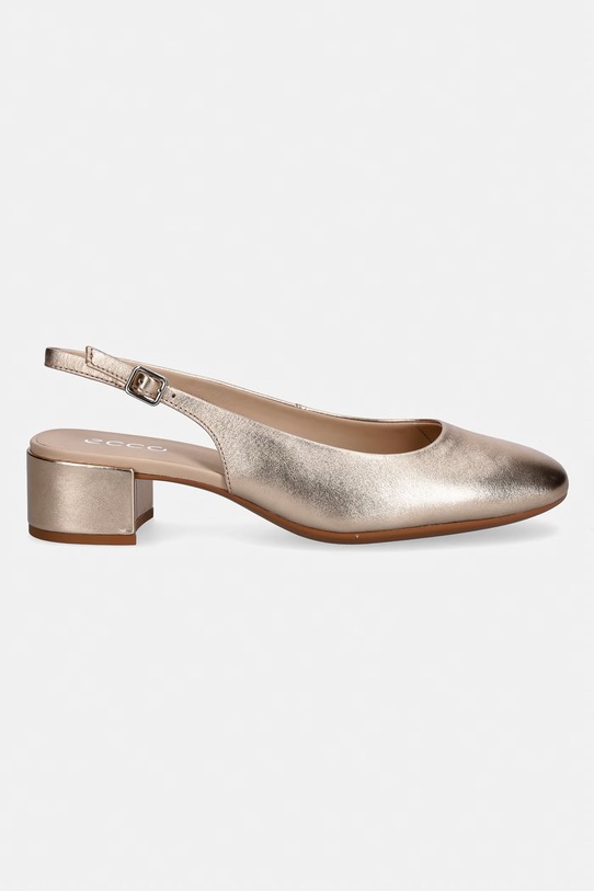 Ecco czółenka skórzane Livia 35 250623.61655 złoty SS26