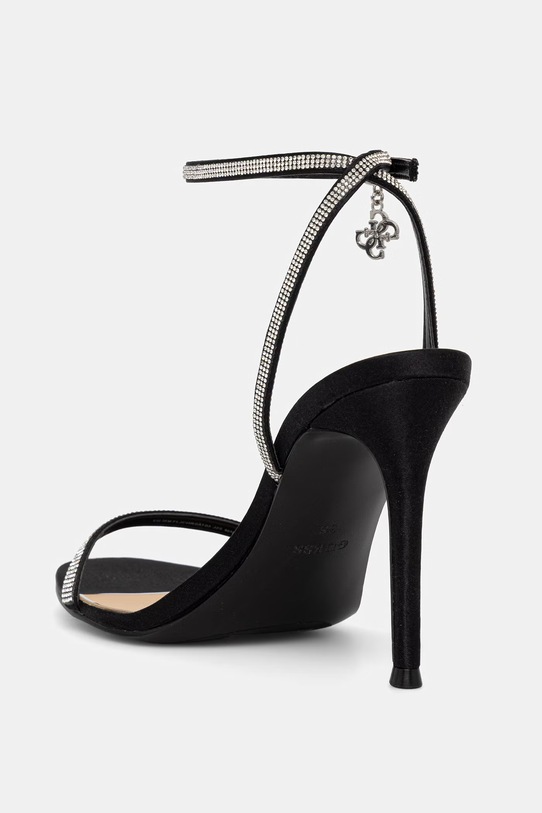 Παπούτσια Πέδιλα Guess CHARMER FLJCHR.SAT03.BLACK μαύρο