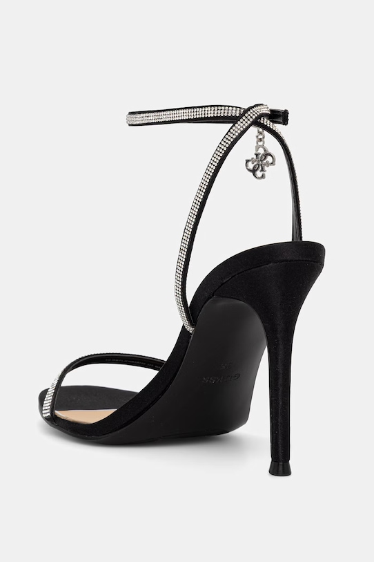 Παπούτσια Πέδιλα Guess CHARMER FLJCHR.SAT03.BLACK μαύρο