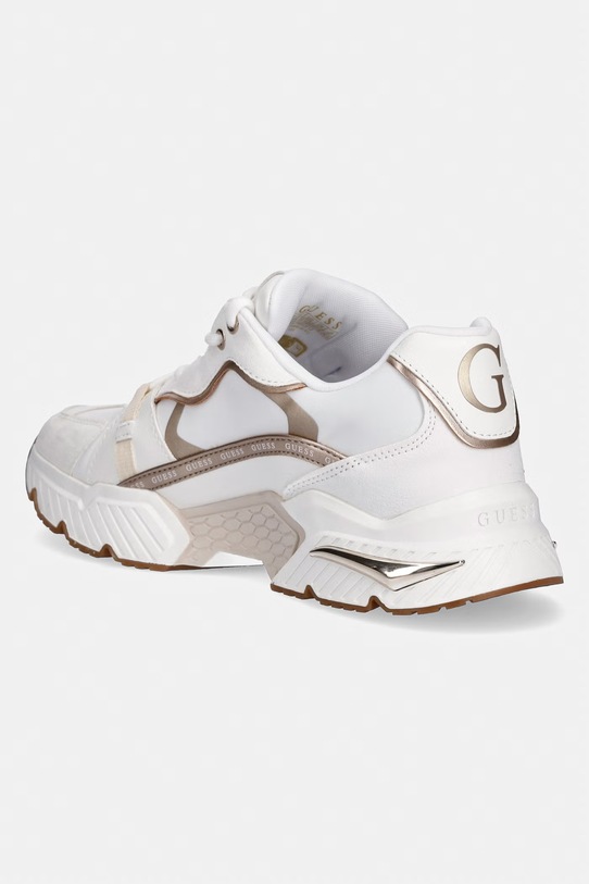 Obuwie Guess CARRLI6 sneakersy damskie FLJCR6.ELE12.GOLD biały