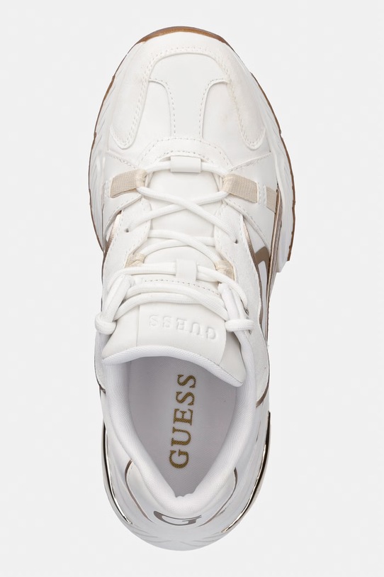 Guess CARRLI6 sneakersy damskie biały FLJCR6.ELE12.GOLD