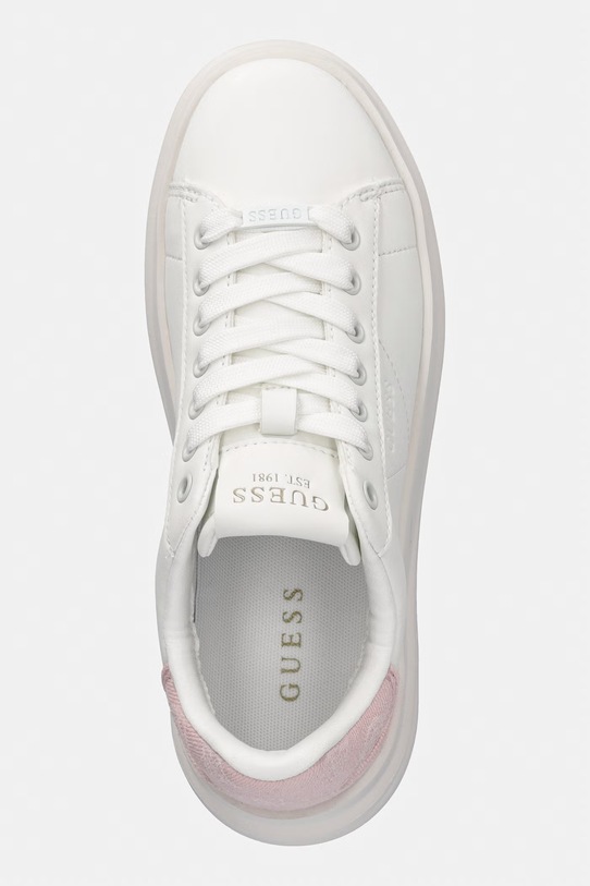 Guess sneakersy ELBINA14 biały FLJE14.LEA12.WHIPI