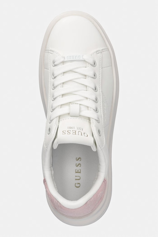 Guess sneakersy ELBINA14 biały FLJE14.LEA12.WHIPI