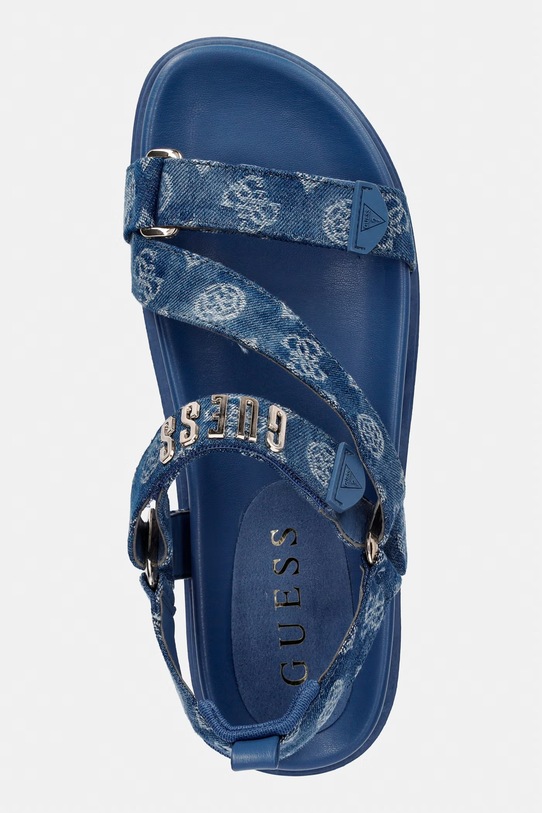 Guess sandały damskie FETTA granatowy FLJFTT.DEN03.BLUE