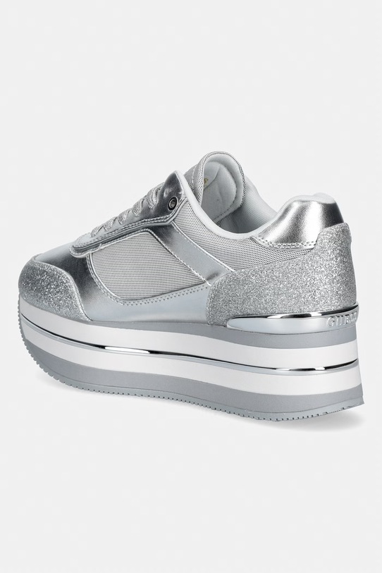 Boty Guess HANSIN3 sneakers boty dámské FLJHN3.LEL12.SILVE stříbrná