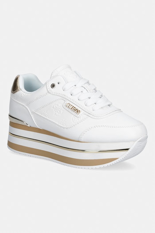 Guess HANSIN4 boty sneakers dámské bílá FLJHN4.ELE12.WHIPL