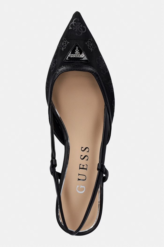 Guess взуття на шпильці YANNO чорний FLJYNO.FAL05.BLACK