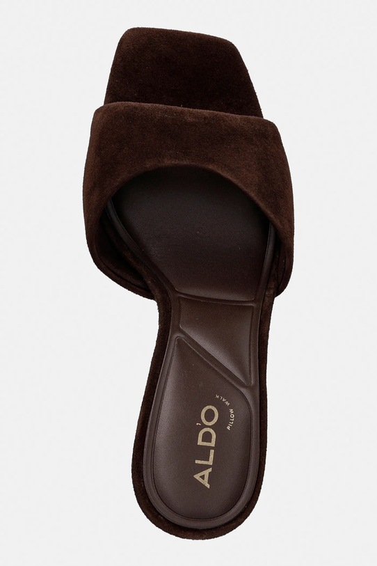 Замшеві шльопанці Aldo JENNIFER коричневий 14116823.JENNIFER