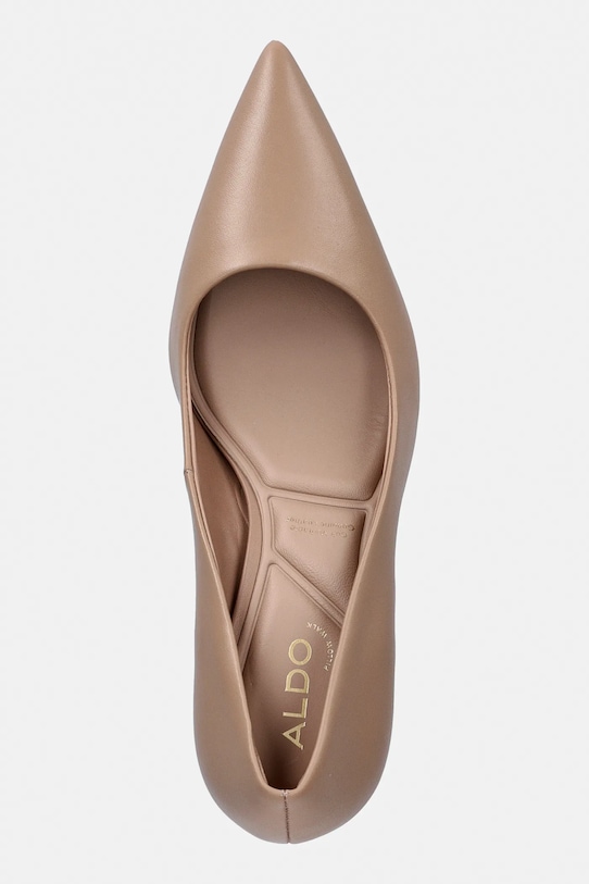 Kožené lodičky Aldo VERONE béžová 13922143.VERONE