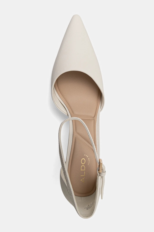 Aldo szpilki skórzane MERLO beżowy 14118332.MERLO