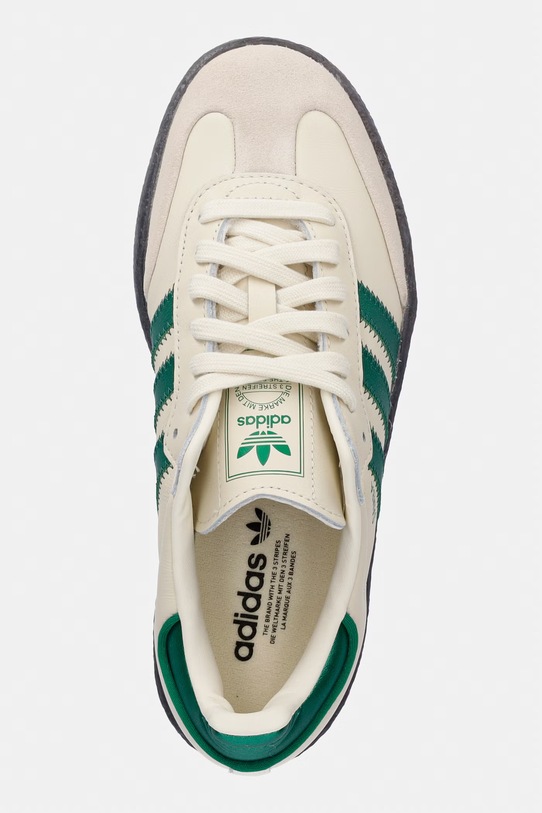 adidas Originals Sambae sneakersy damskie skórzane beżowy IH4043