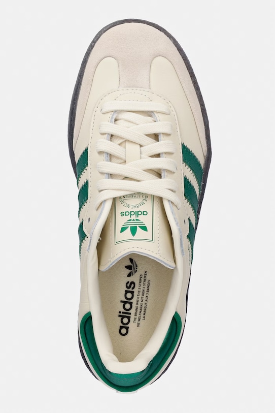 adidas Originals Sambae sneakersy damskie skórzane beżowy IH4043
