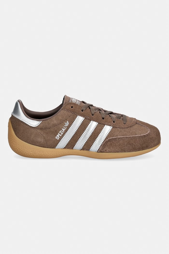 adidas Originals Handball Spezial Lo Pro sneakersy damskie zamszowe KI3519 brązowy SS26