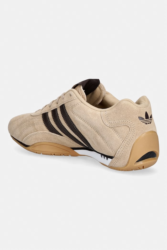 Obuwie adidas Originals Adiracer Lo sneakersy damskie zamszowe KK1183 brązowy