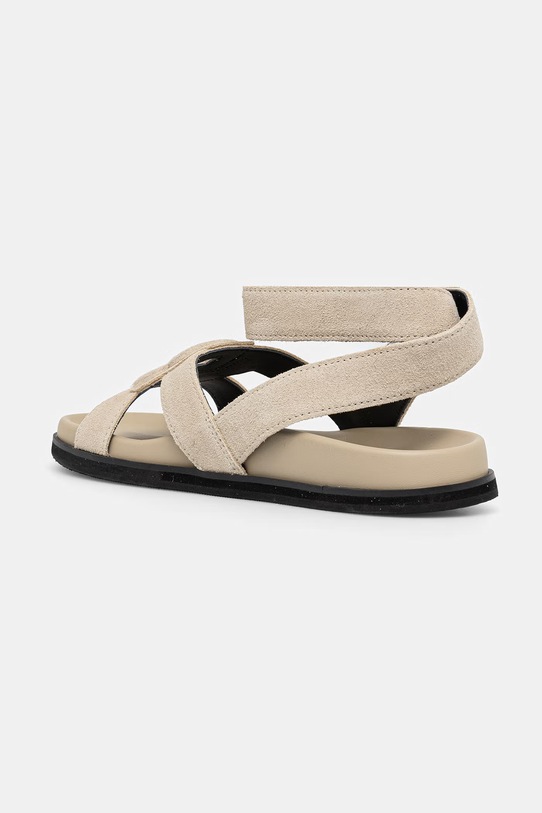Παπούτσια BOSS σανδάλια Γυναικεία σουέτ Freyah 50563358.275 μπεζ