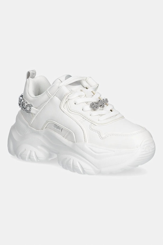 Αθλητικά Buffalo Bliss Spark απομίμηση λείου δέρματος λευκό 1636592