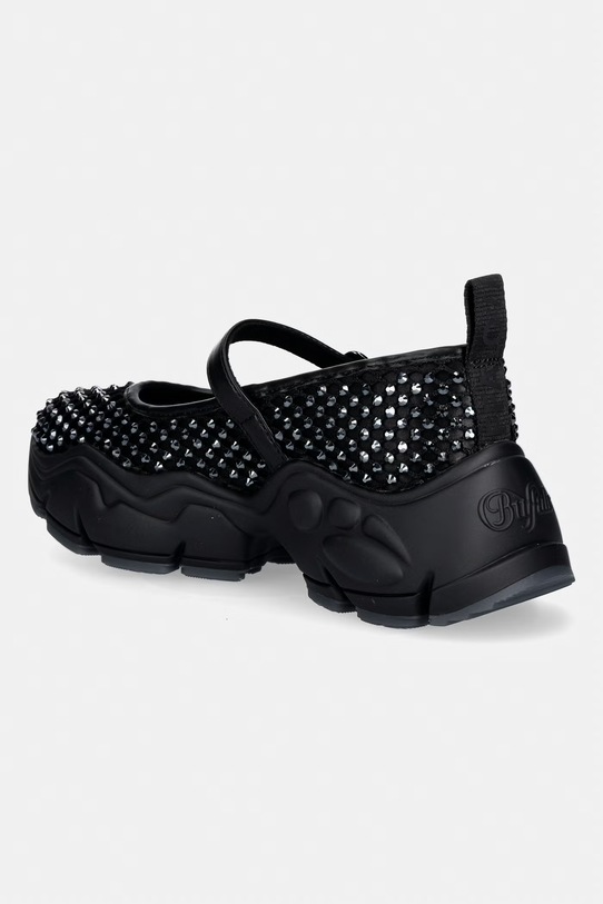 Παπούτσια Buffalo μπαλαρίνες Binary Ballerina Glam 1620066 μαύρο