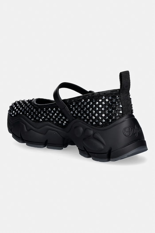 Παπούτσια Buffalo μπαλαρίνες Binary Ballerina Glam 1620066 μαύρο