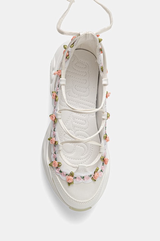 Buffalo Binary Ghillie Rose sneakersy damskie beżowy 1620067