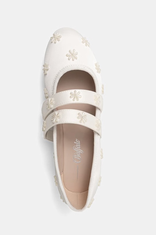 Buffalo baleríny Dahlia Flower Pearl 1620070 béžová