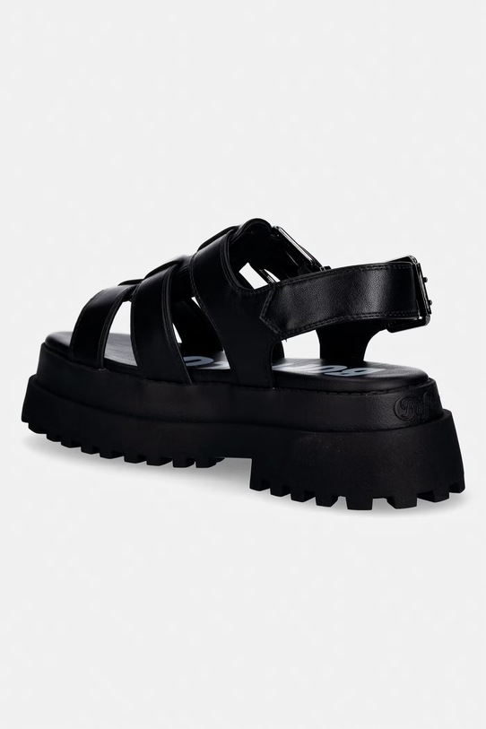 Obuća Buffalo sandale s platformom za žene Pluto Fisher 1602334 crna