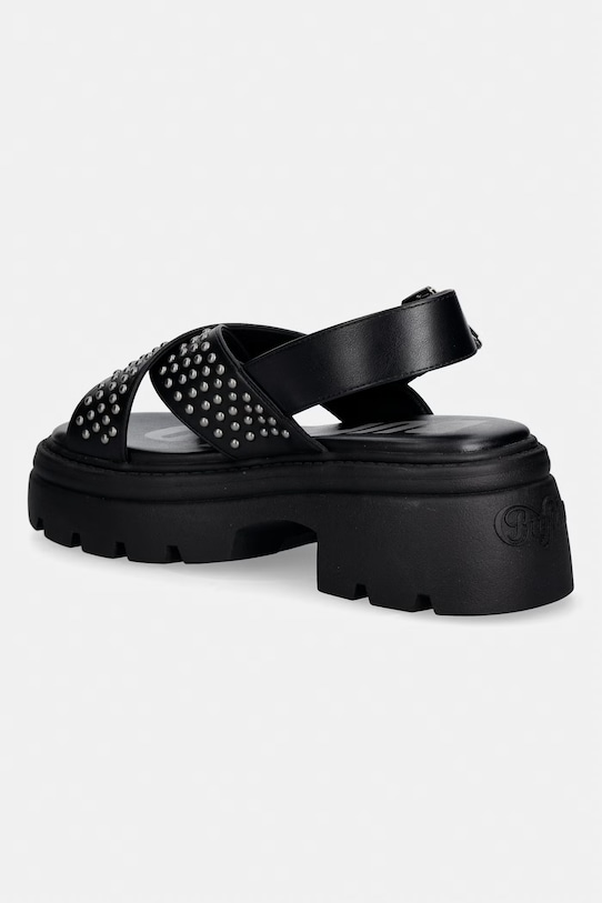 Obuv Buffalo sandále na platforme dámske Vega Cross 1602358 čierna