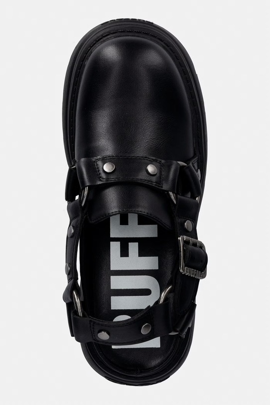 Buffalo σανδάλια με καλυμμένα τα δάχτυλά του Γυναικεία Vega Clog Buckle μαύρο 1624111