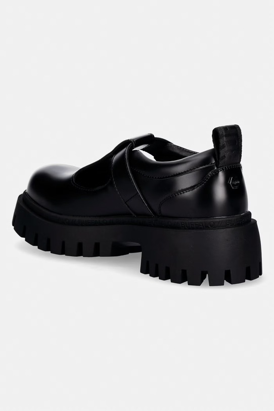 Obuwie Buffalo półbuty damskie Surge Jane 1624110 czarny