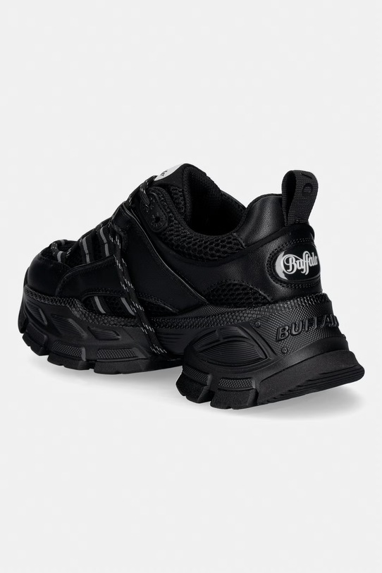 Obuwie Buffalo Saturn Lace sneakersy damskie 1636350 czarny