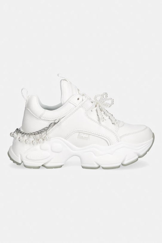 Buffalo Binary Chain Pearl sneakersy damskie 1636666 biały SS26