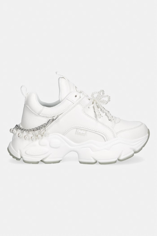 Buffalo Binary Chain Pearl sneakersy damskie 1636666 biały SS26