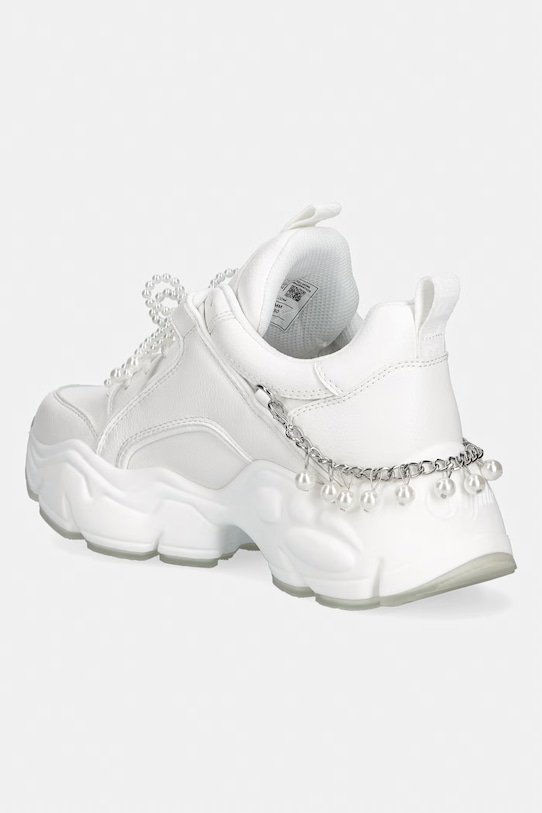 Obuwie Buffalo Binary Chain Pearl sneakersy damskie 1636666 biały