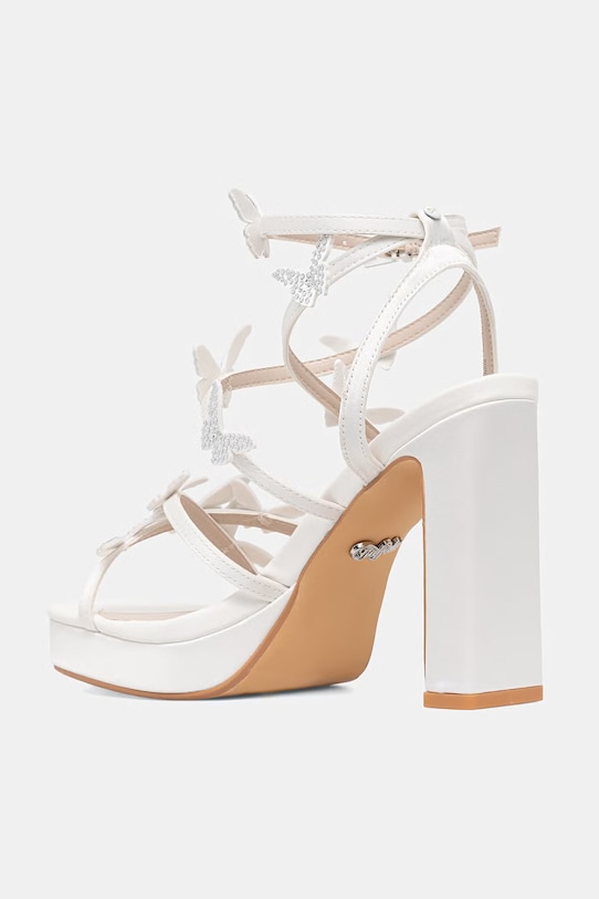 Încălțăminte Buffalo sandale Devine Butterfly 1291686 alb