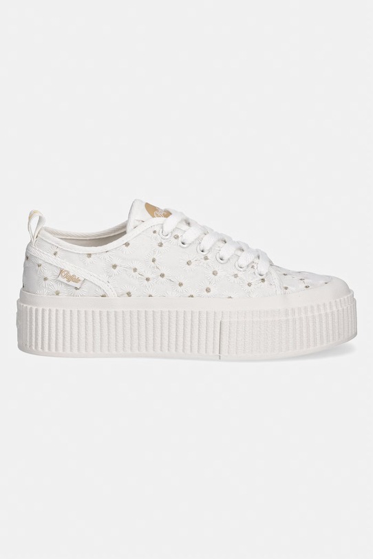 Buffalo Madison Low Bloom tenisówki damskie 1636707 biały SS26