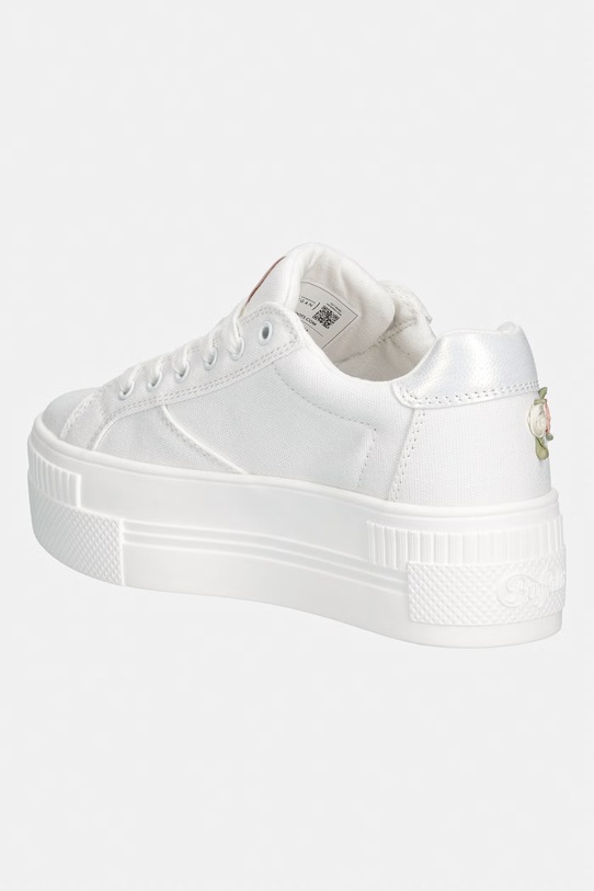 Παπούτσια Buffalo Paired Rose πάνινα sneakers γυναικεία 1636732 λευκό