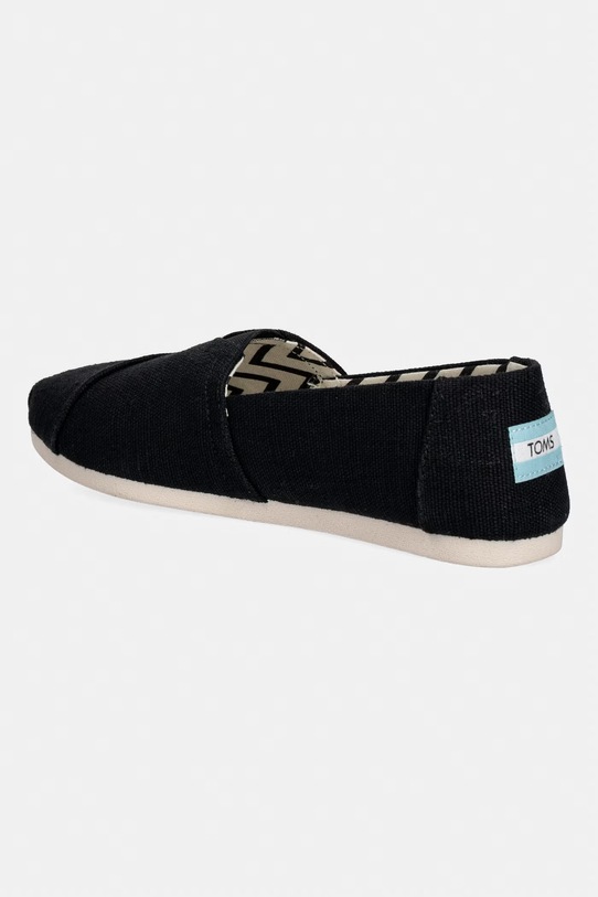 Obuwie Toms espadryle damskie ALPARGATA CLASSIC 10020783 czarny