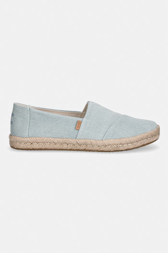 Toms espadryle damskie ALPARGATA ROPE 2.0 10020704 niebieski SS26