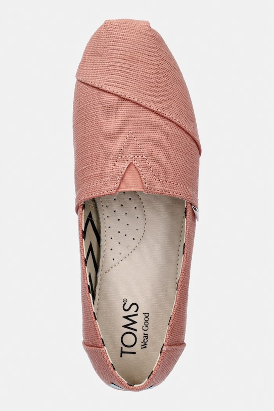 Toms espadryle damskie ALPARGATA CLASSIC pomarańczowy 10023032