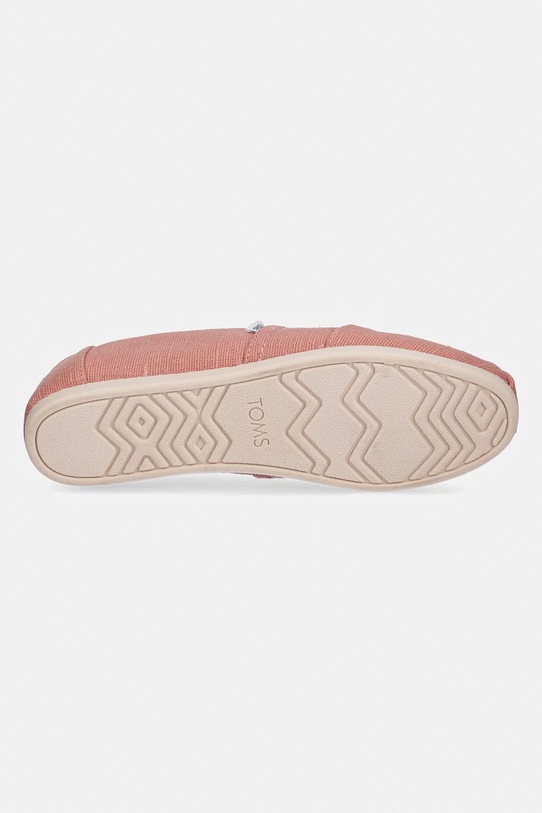 Toms espadryle damskie ALPARGATA CLASSIC 10023032 pomarańczowy